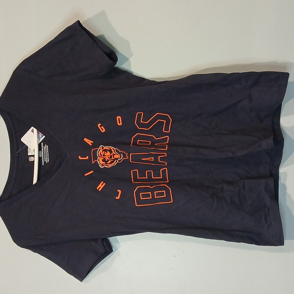 NFL V-NECK SHIRT, SIZE M, NAVY BLUE COLOR, BRAND NEW
